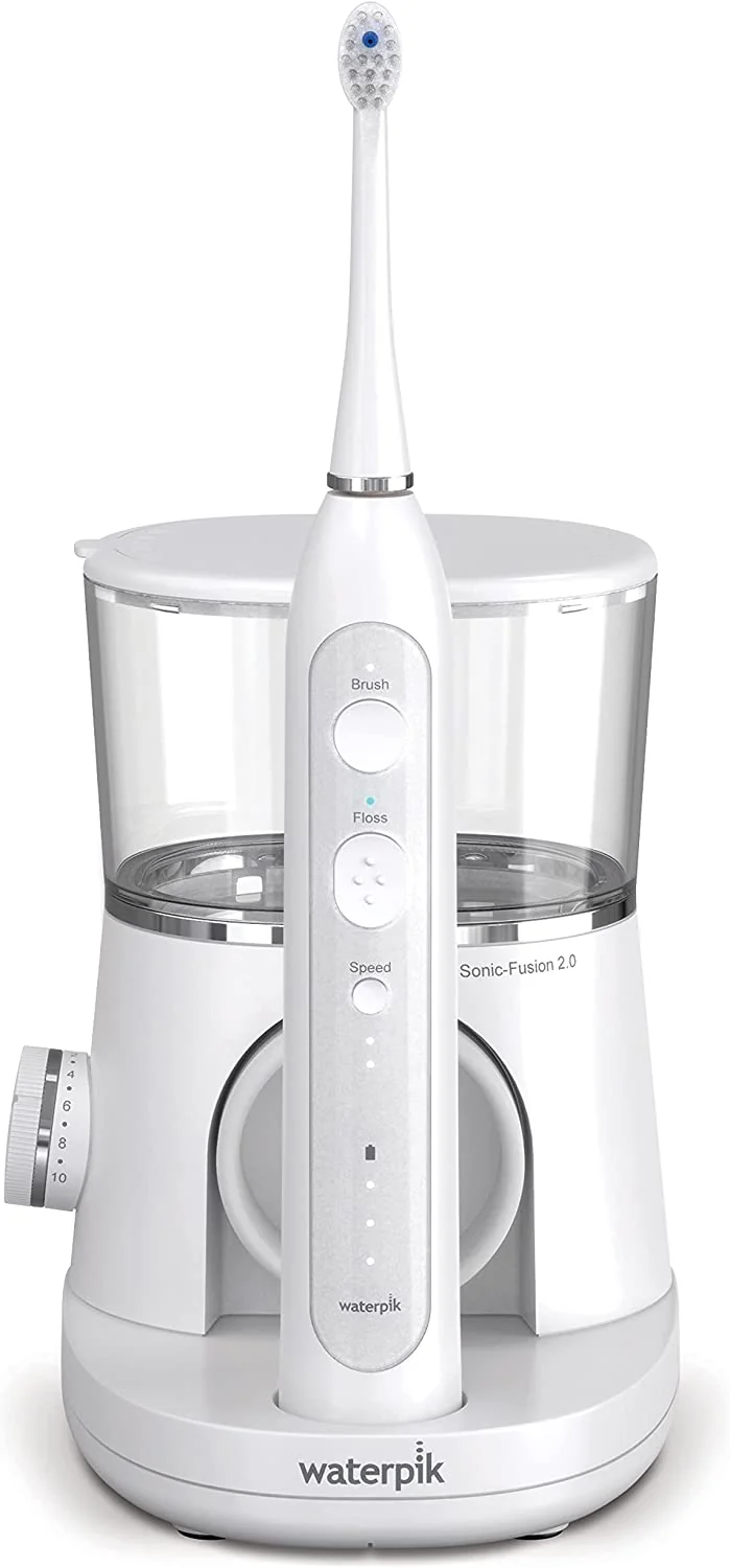 Waterpik Sonic-Fusion 2.0 Flossing Electric Toothbrush, White
