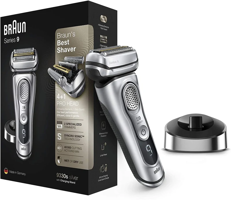 Braun Series 9 Wet & Dry Cordless Men's Shaver (9330s) New (box Damaged)