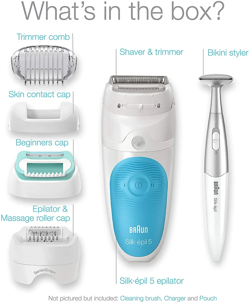 Braun Silk-épil 5 Wet & Dry Epilator (SES5-810)