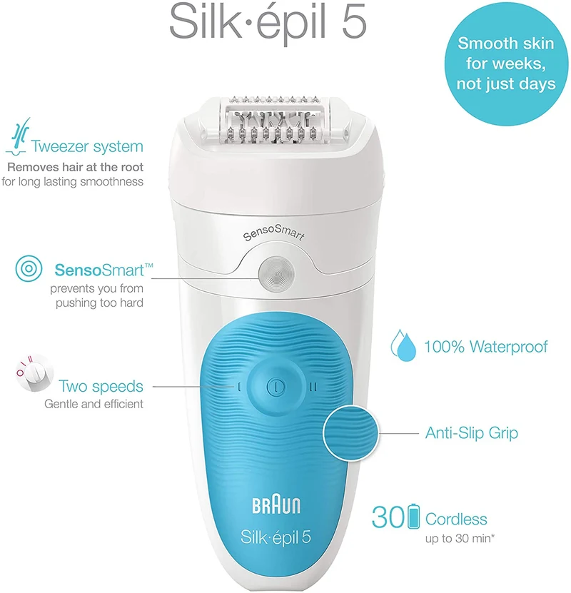 Braun Silk-épil 5 Wet & Dry Epilator (SES5-810)