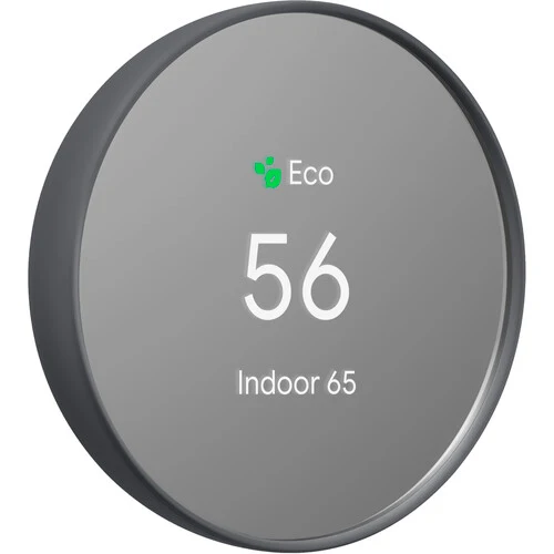 Google Nest Wi-Fi Smart Thermostat - Charcoal