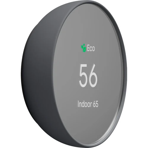 Google Nest Wi-Fi Smart Thermostat - Charcoal