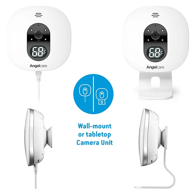 Angelcare Baby Monitor with 4.3” Touchscreen Display and Wireless Breathing Sensor Pad (AC417)