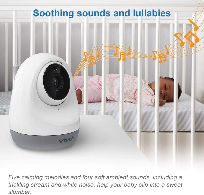 VTech VM3261 2.8” Digital Video Baby Monitor with Pan & Tilt Camera