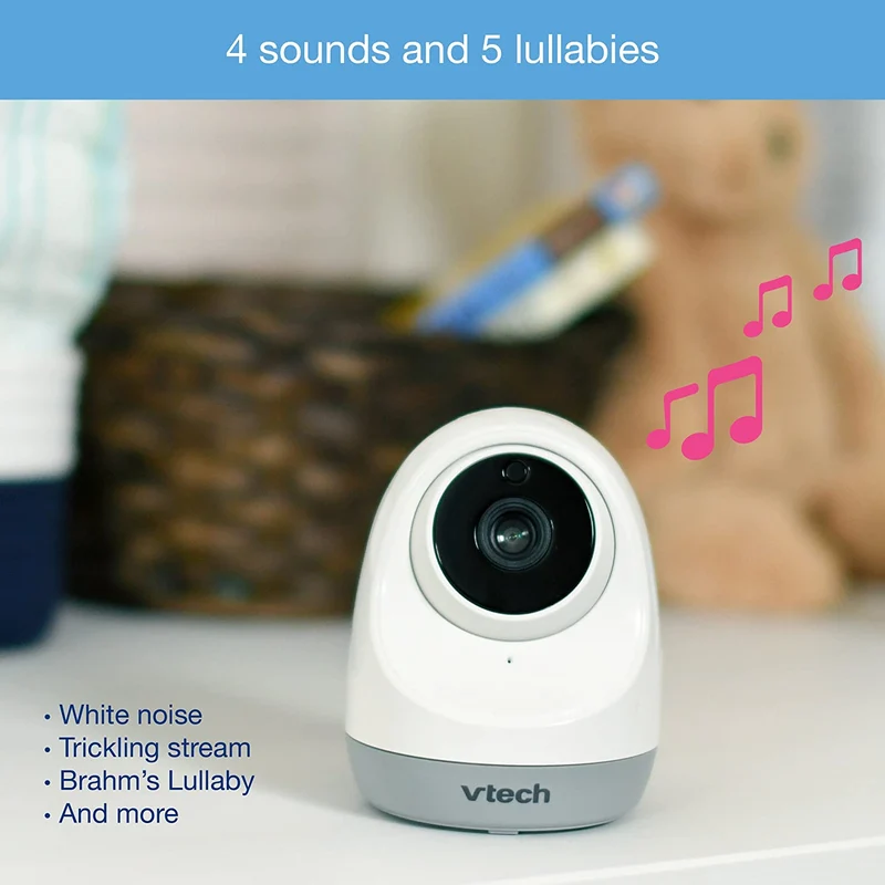 VTech VM3261 2.8” Digital Video Baby Monitor with Pan & Tilt Camera