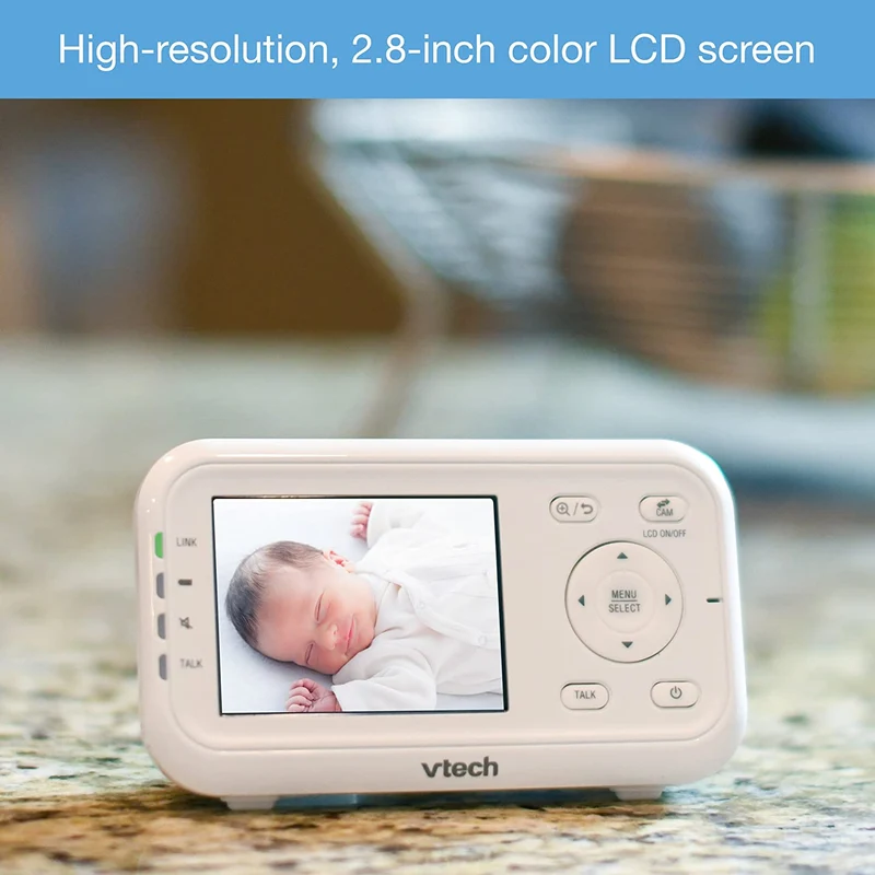 VTech VM3261 2.8” Digital Video Baby Monitor with Pan & Tilt Camera
