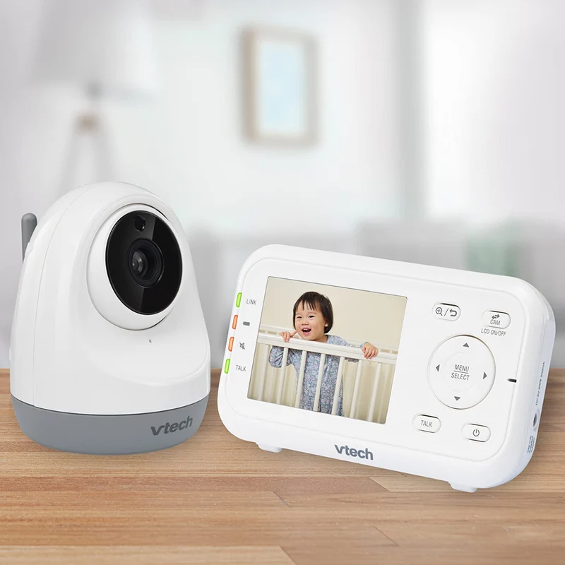 VTech VM3261 2.8” Digital Video Baby Monitor with Pan & Tilt Camera