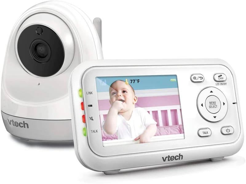 VTech VM3261 2.8” Digital Video Baby Monitor with Pan & Tilt Camera