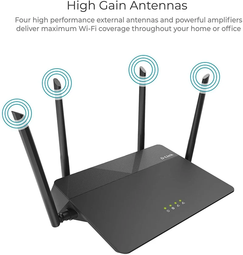 D-Link AC1900 High Power Wi-Fi Gigabit Router (DIR-878)