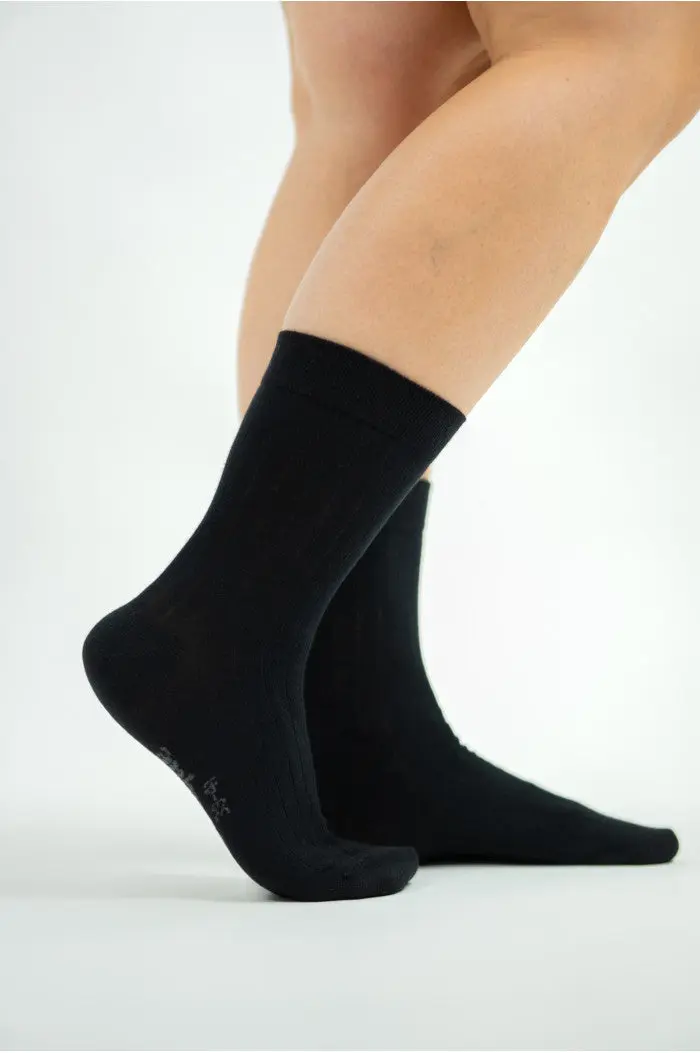 Chaussettes côtelées