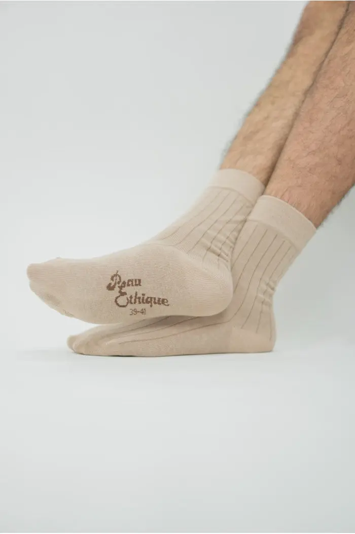 Chaussettes côtelées