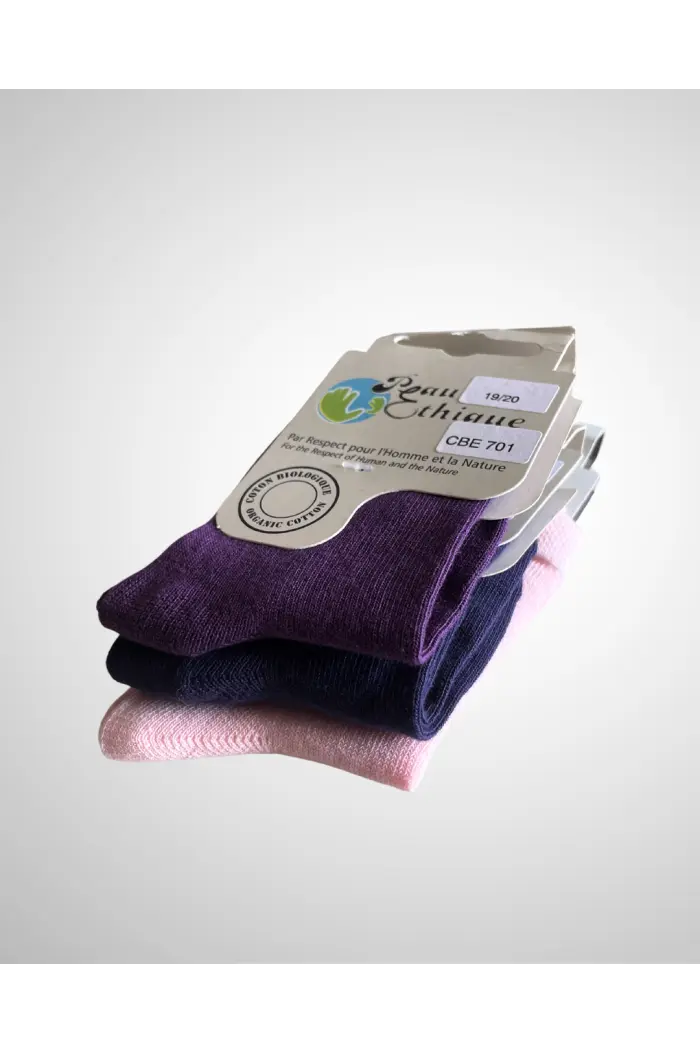 Lot de 6 paires de chaussettes bébé