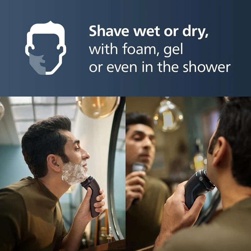 PHILIPS S3144/00 Electric Shaver Series 3000 Wet & Dry