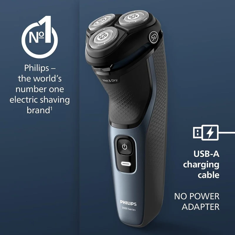 PHILIPS S3144/00 Electric Shaver Series 3000 Wet & Dry
