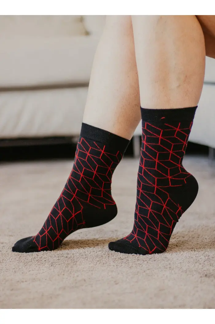 Chaussettes Losanges Coton biologique
