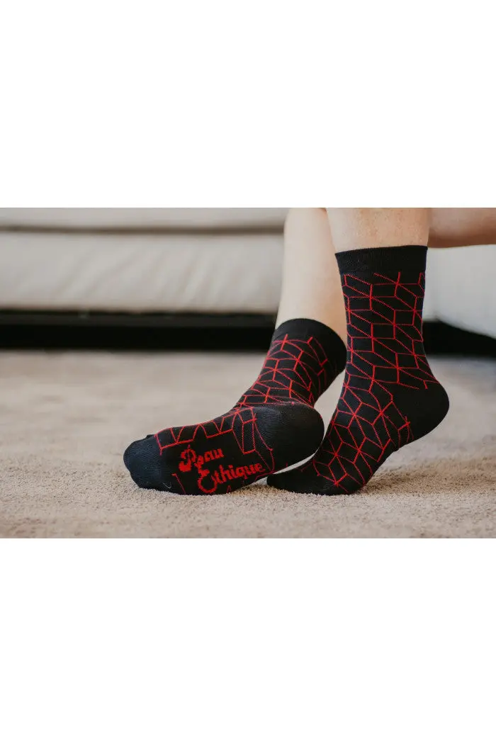 Chaussettes Losanges Coton biologique