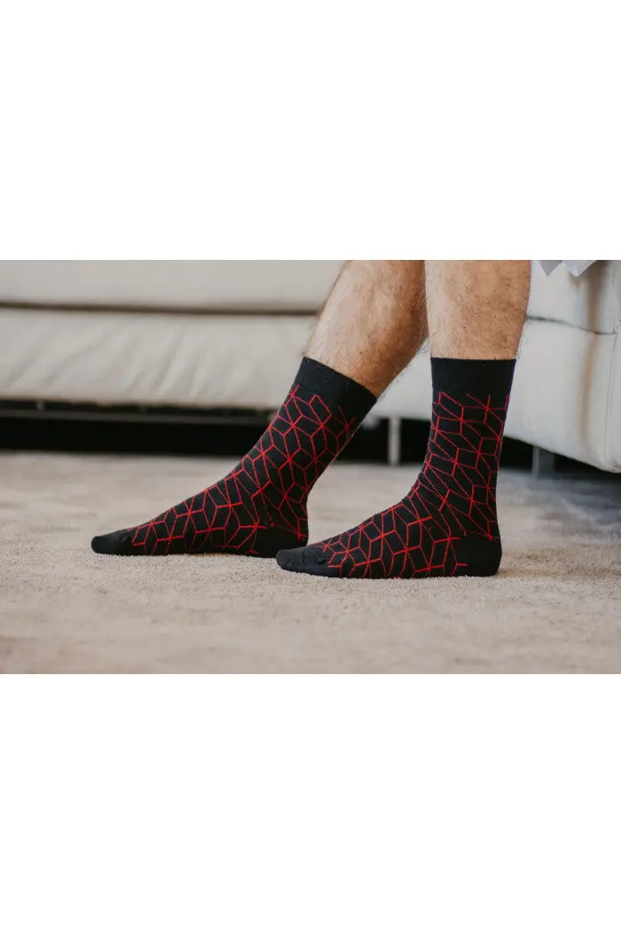 Chaussettes Losanges Coton biologique