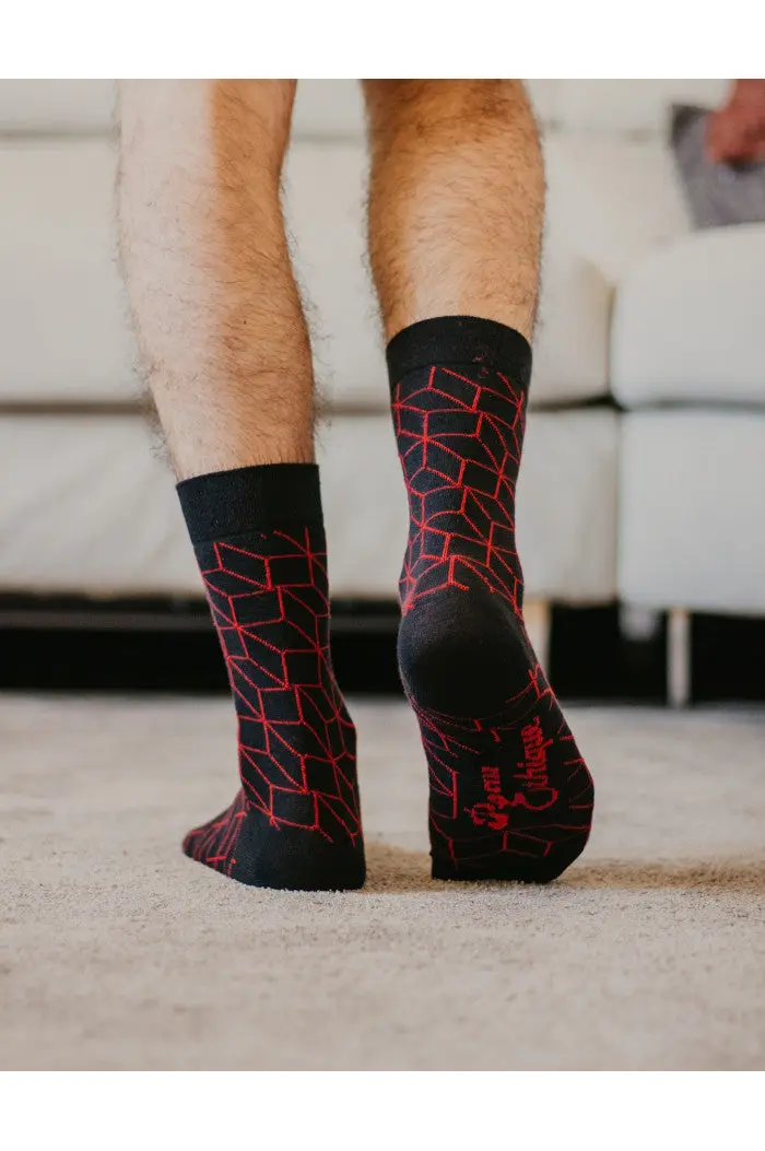 Chaussettes Losanges Coton biologique