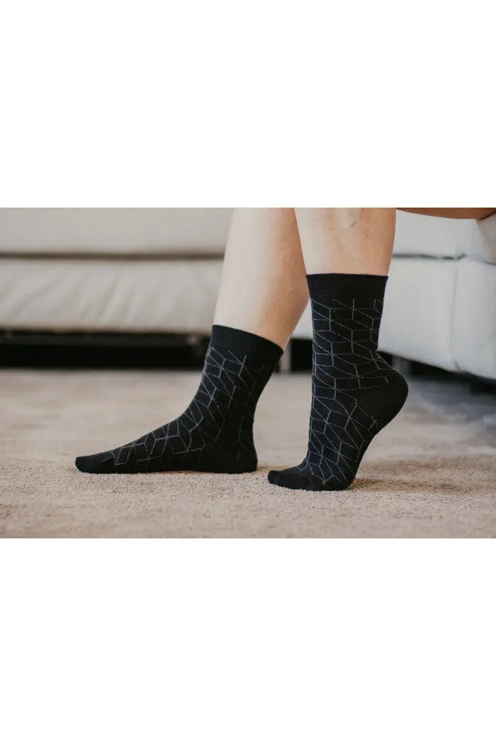 Chaussettes Losanges Coton biologique