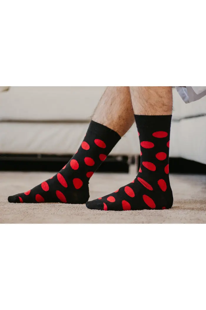 Chaussettes à pois