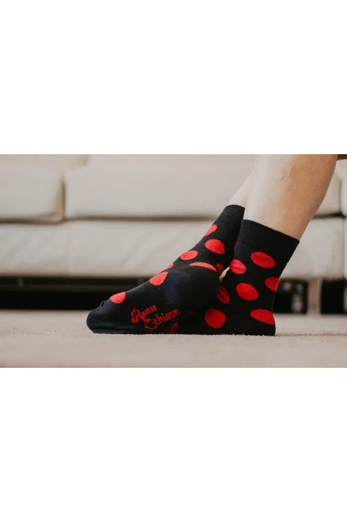 Chaussettes à pois