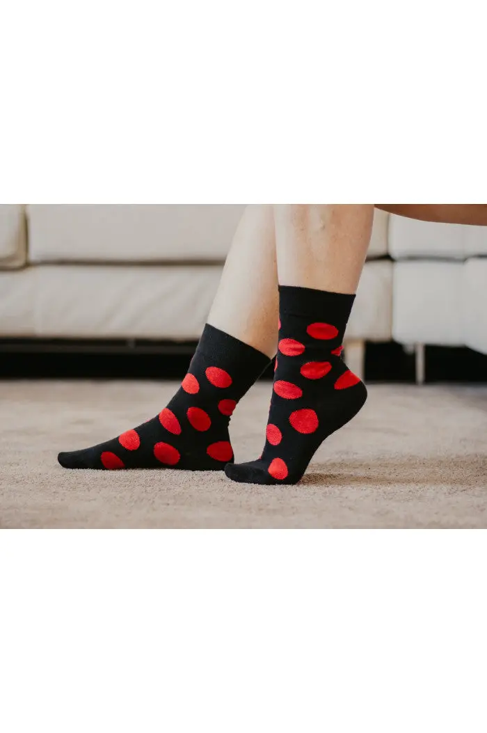 Chaussettes à pois