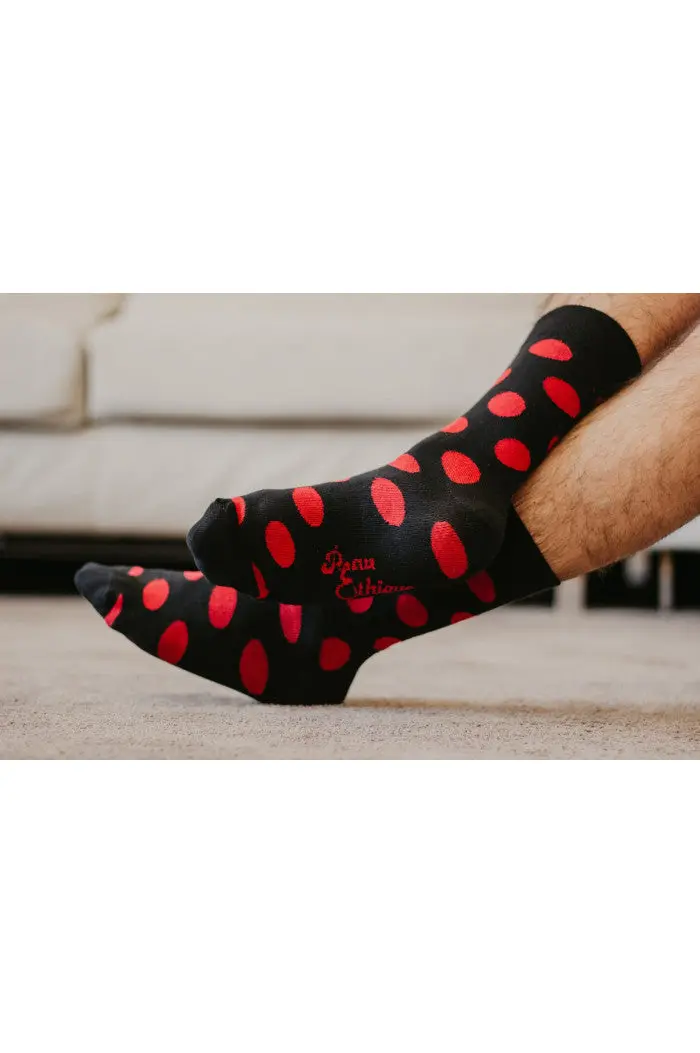 Chaussettes à pois