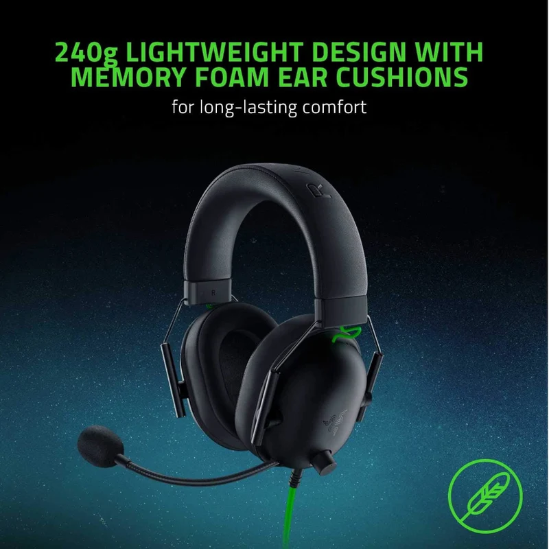 RAZER OFFICAL OUTLET - RZ04-03240100 BlackShark V2 X Gaming Headset- Razer Renewed