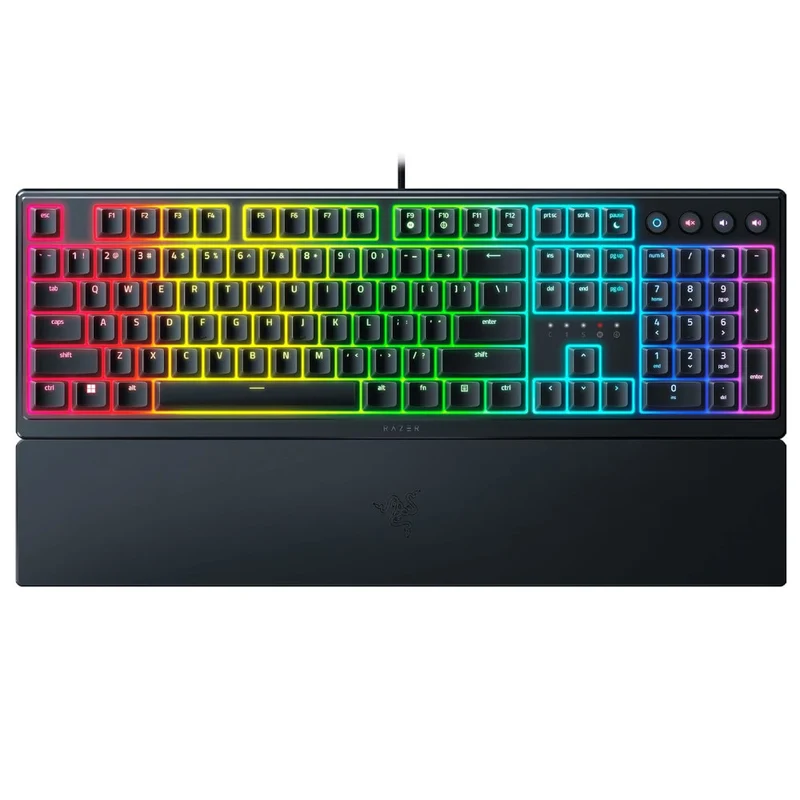 RAZER OFFICAL OUTLET - RZ03-04460200 Ornata V3 Ergonomic Gaming Keyboard- Razer Renewed