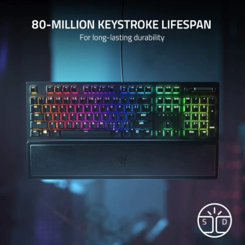 RAZER OFFICAL OUTLET - RZ03-03490200 BlackWidow V3 Mechanical Gaming Keyboard - Razer Renewed