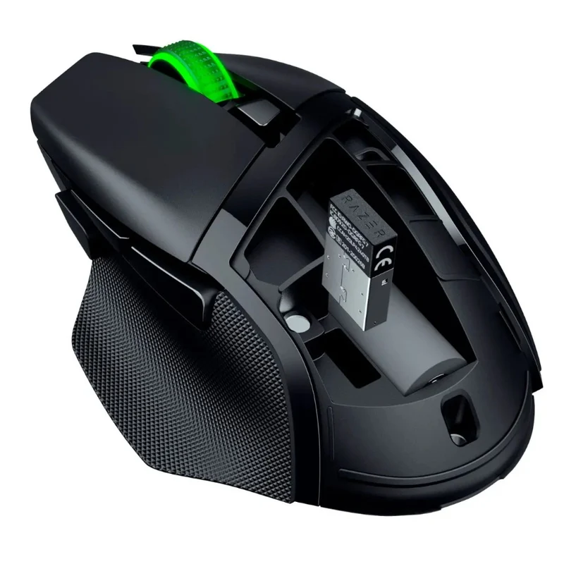 RAZER OFFICAL OUTLET - RZ01-04870100 Basilisk V3 Customizable Ergonomic Gaming Mouse - Razer Renewed