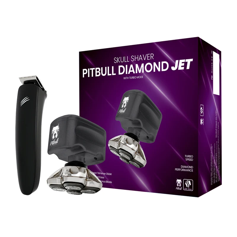 Pitbull Diamond Jet Rasoir pour Tête et Visage | Précision Ultime & Douceur Parfaite