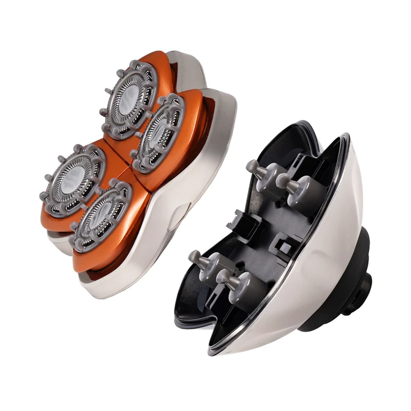 Lame de rechange Rugged™ 4 têtes | Pour Maintenir Chaume| Compatible avec tous les rasoirs Skull Shaver