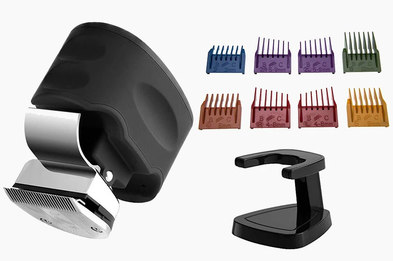 Beast Clipper PRO | Tondeuse électrique pour la tête, la barbe et la moustache | 8 peignes pièces jointes inclus