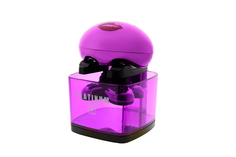 Support de rinçage Butterfly Platinum | Pour tous les rasoirs et tondeuses Skull Shaver