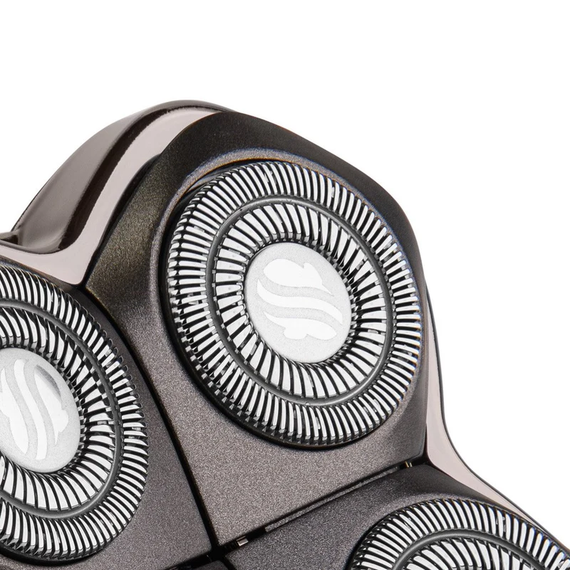 Lame de rechange Forte PRO 4 têtes | Compatible avec tous les rasoirs Skull Shaver