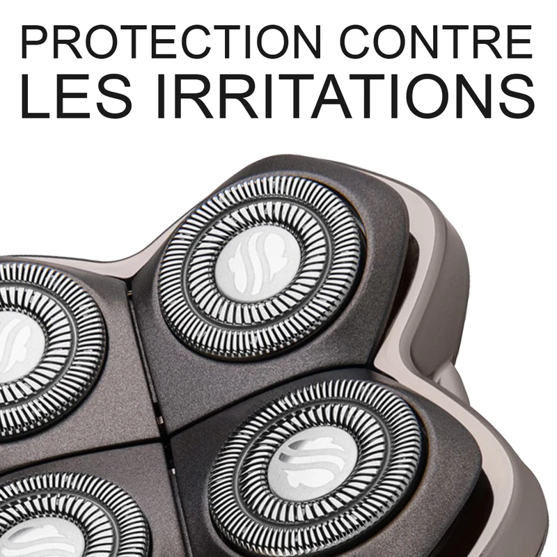 Lame de rechange Carver PRO 4 têtes | Compatible avec tous les rasoirs Skull Shaver