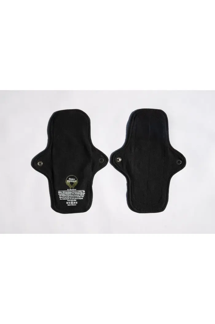 Lot de 3 serviettes hygiéniques lavables - flux normal