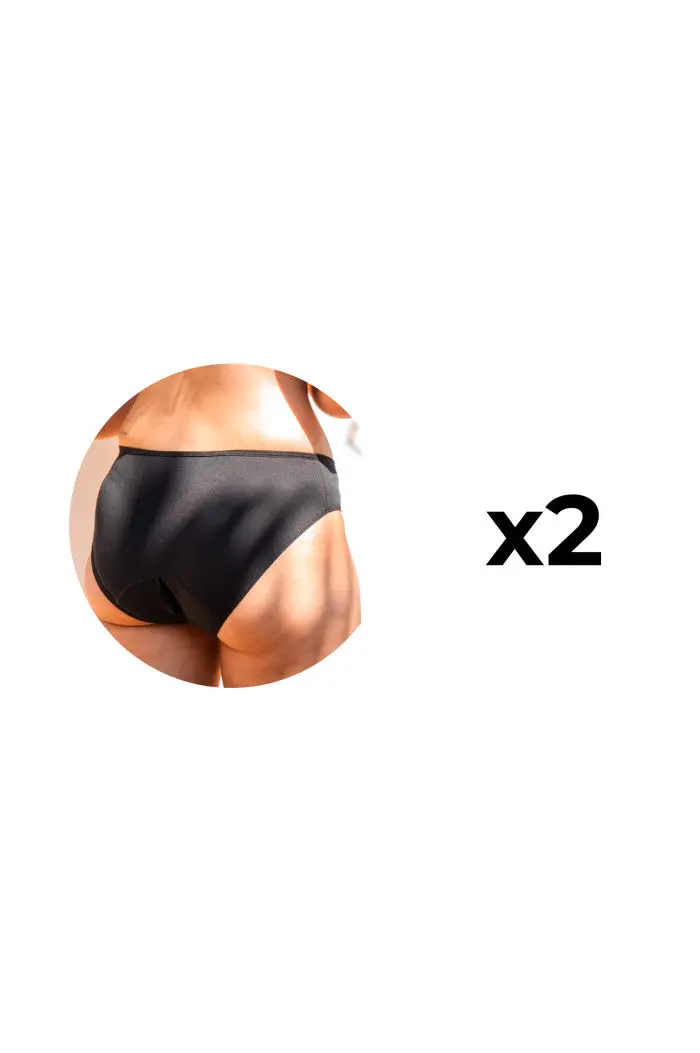 Lot de 2 culottes flux abondant