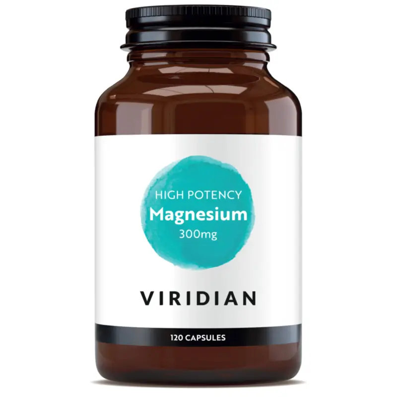 Viridian Minerals High-Potency Magnesium 300 mg, 120 capsules