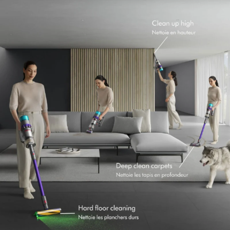 DYSON OFFICIAL OUTLET Gen 5 Detect Cordless Stick Vacuum - Refurbished (Excellent) with 1 year Dyson Warranty