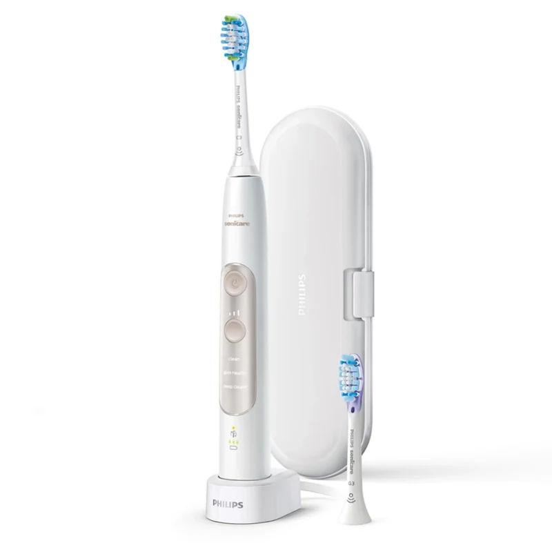 PHILIPS HX9610/16 ExpertClean 7300 Sonic Electric Toothbrush White/Gold