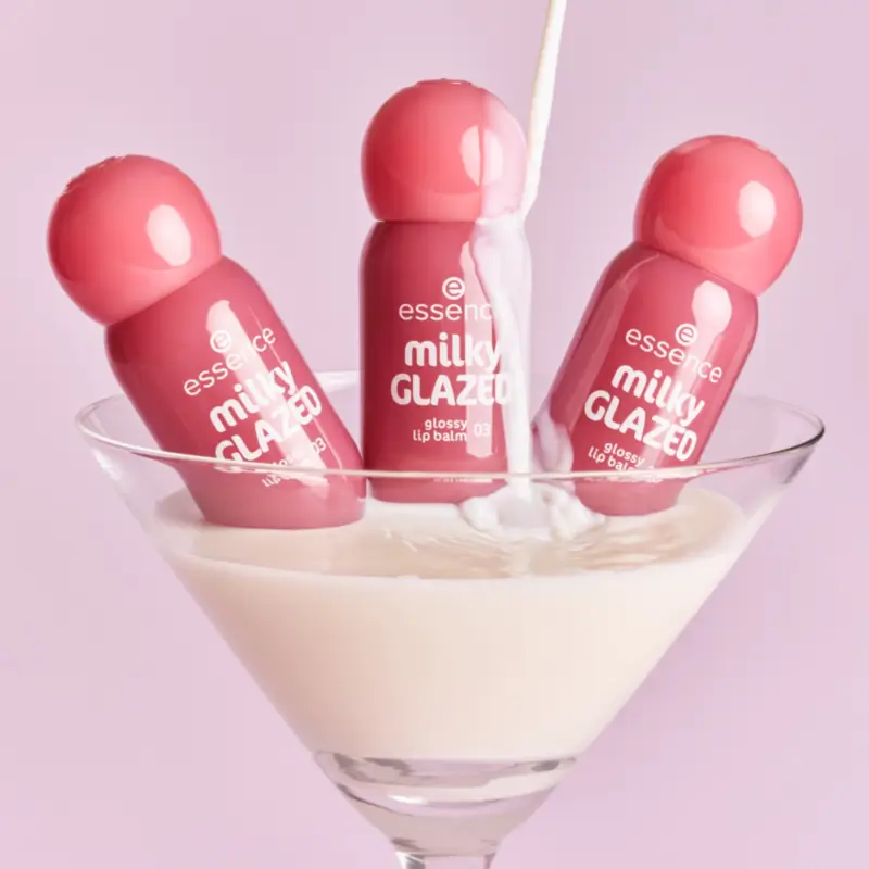 Essence Glossy Milky Glazed Lip Balm 03, 4 ml