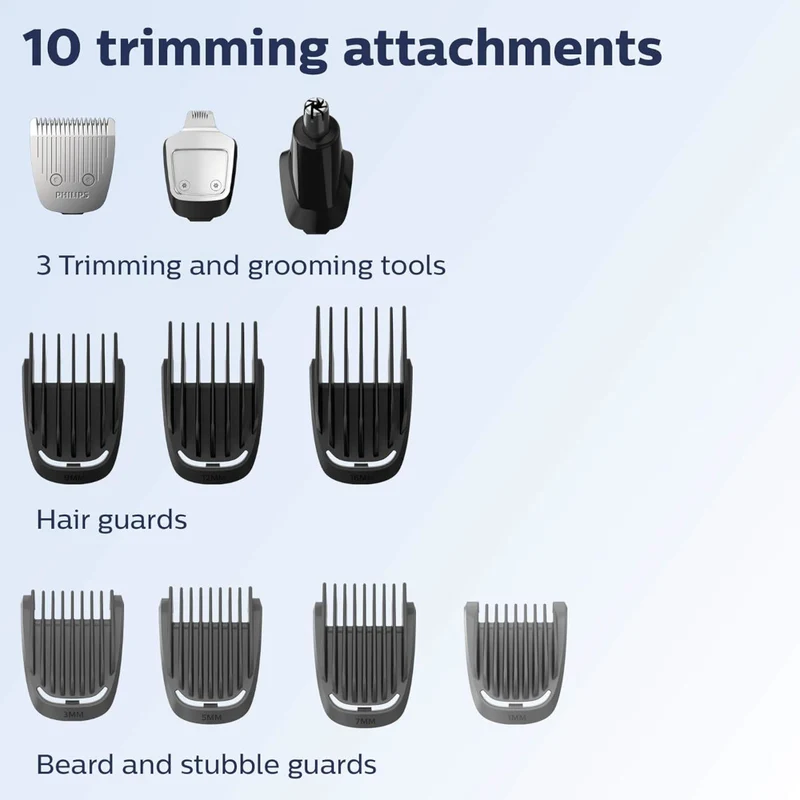PHILIPS MG3750/10 Multigroom Series 3000 Cordless Trimmer