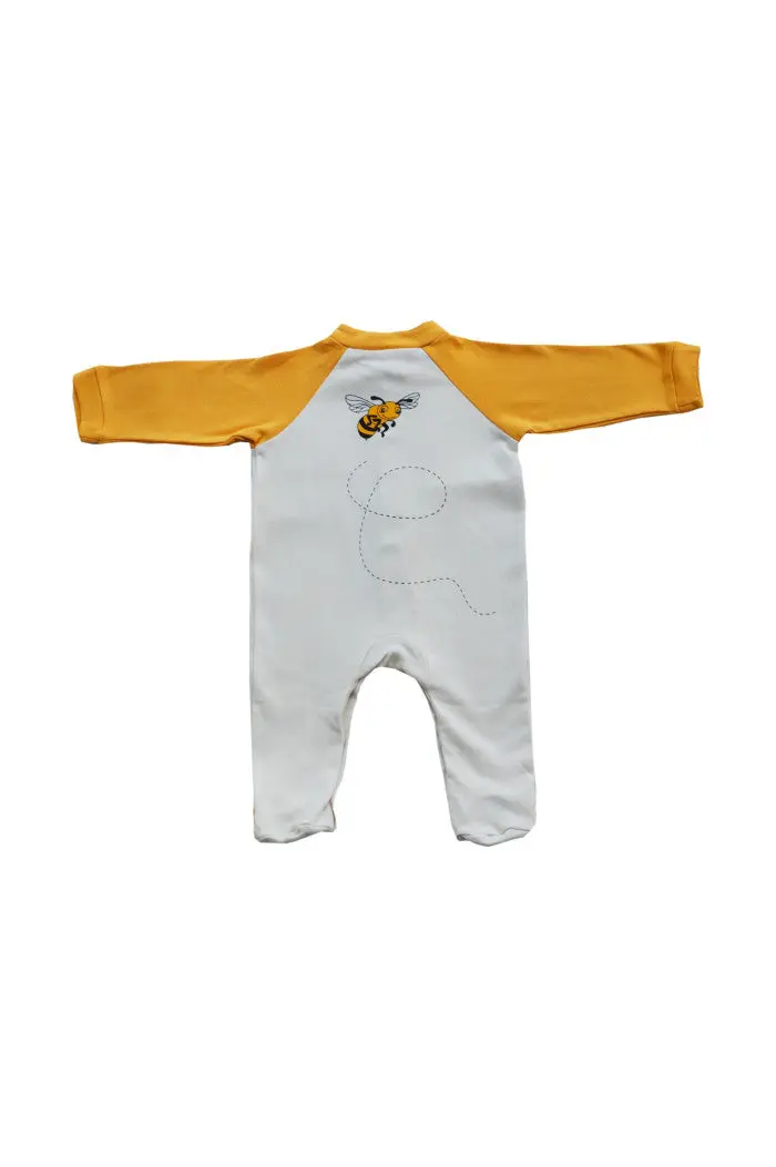 Pyjama bébé coton biologique Abeille