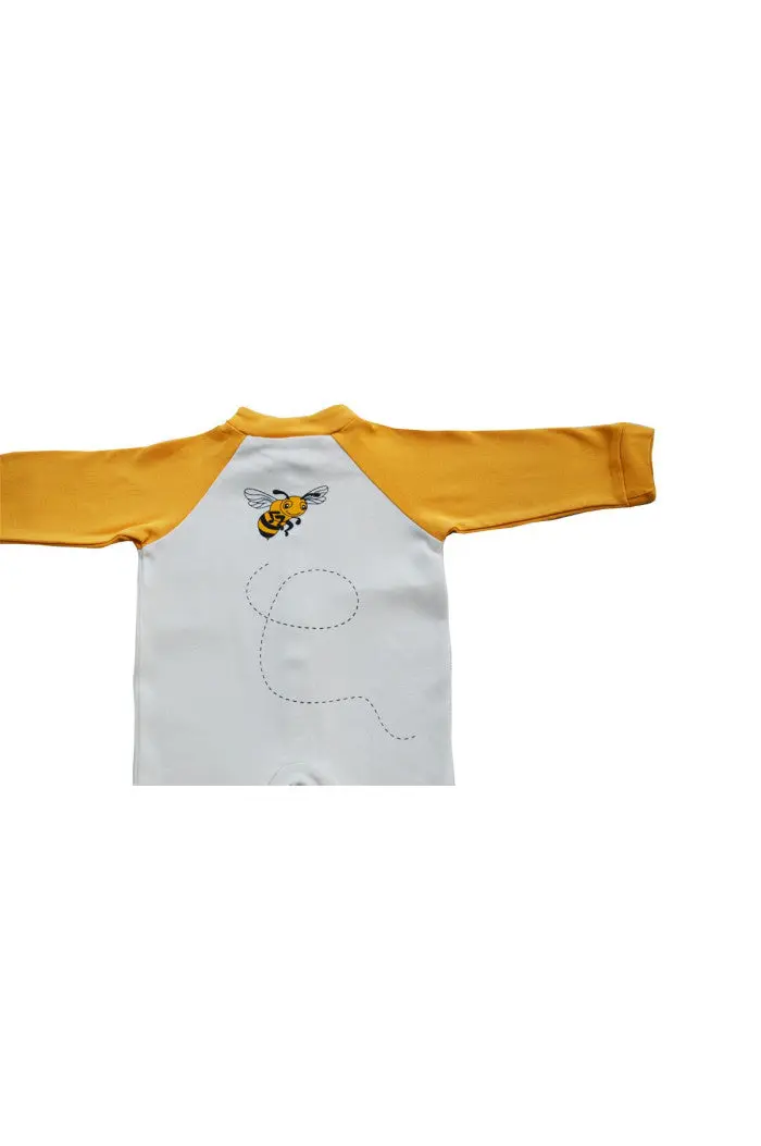 Pyjama bébé coton biologique Abeille