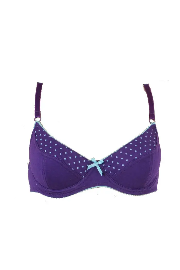 Soutien-gorge avec armatures Sixties Violet