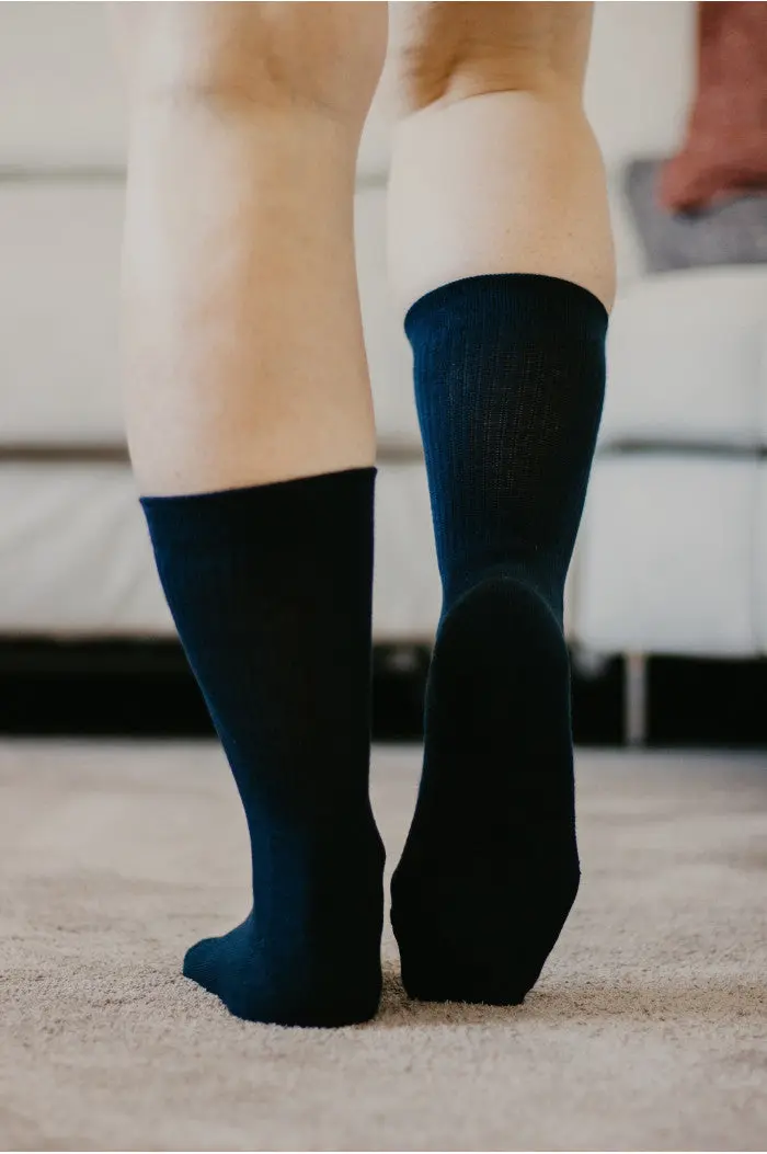 Chaussettes épaisses avec bouclette coton bio