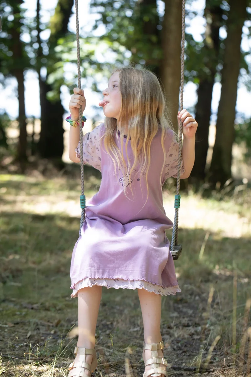 Chemise de nuit manches courtes coton bio