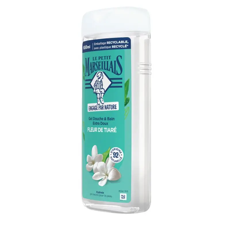 Le Petit Marseillais Extra Gentle Tiare Flower Shower Gel, 650 ml